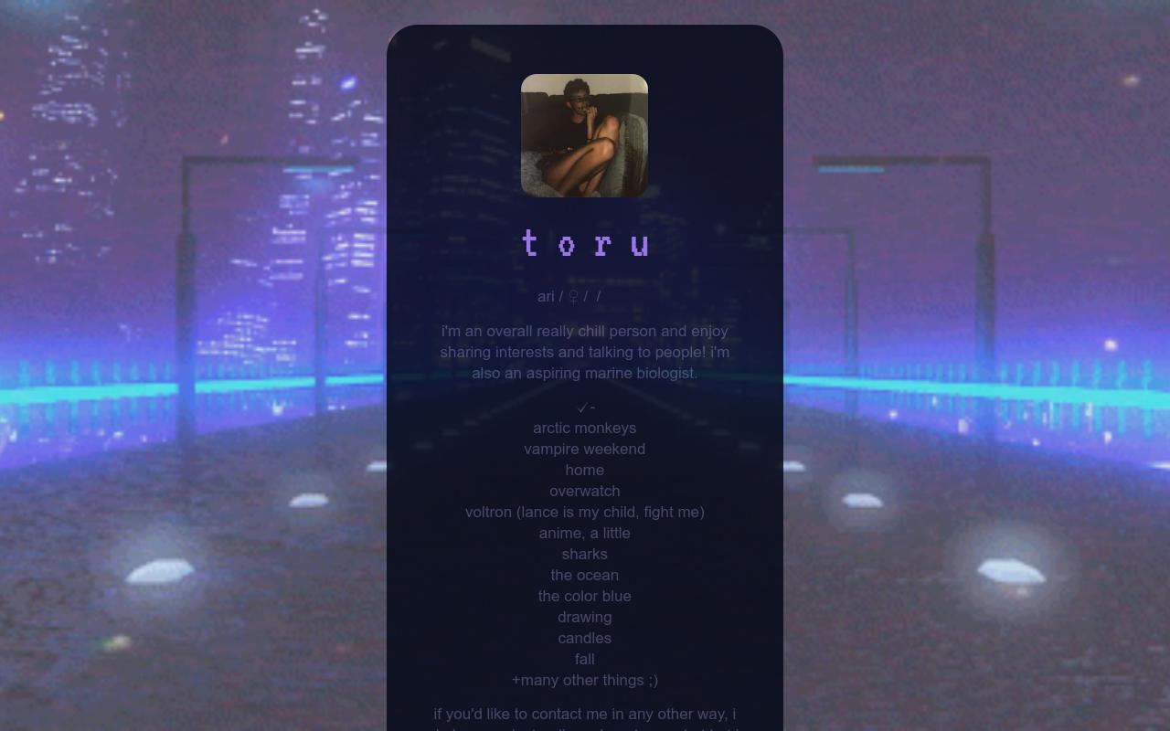 Carrd profile picture for @ort